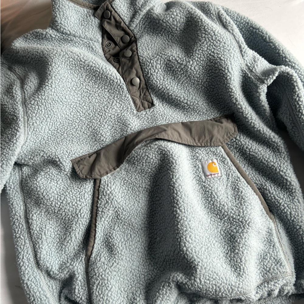 Carhartt Blue Fleece Pullover